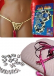 Natale leopardato con pacchetto regalo Premium e lettere strass